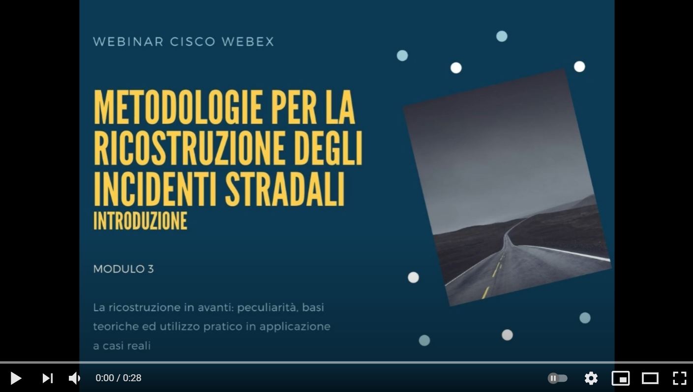 Presentazione del corso Metodologie di Ricostruzione Modulo 3