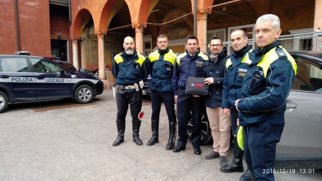 Il CDR Bosch al Comando della Polizia Municipale di Verona
