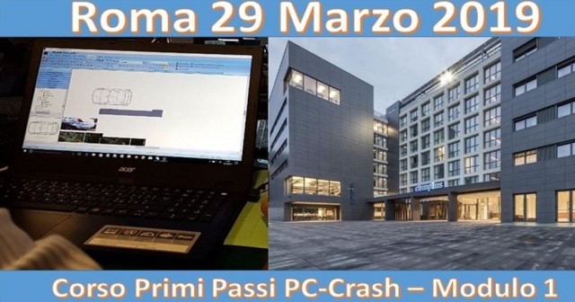 I primi passi pc-crash approdano a Roma - prima data 29 marzo 2019