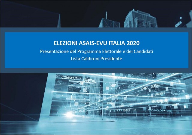 La lista Caldironi per le elezioni 2020 dell'Associazione ASAIS-EVU Italia