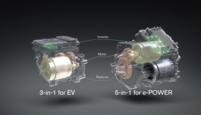 Nissan: gli innovativi powertrain elettrificati X-in-1