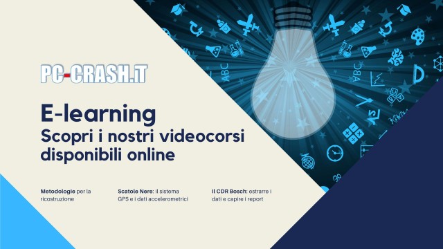PC-Crash E-learning: i nostri videocorasi on-line